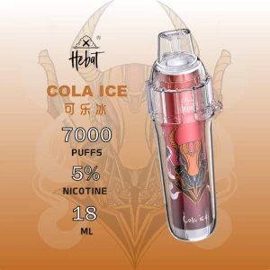 一次性電子煙 HEBAT BOOM｜7000口｜3.5%濃度｜650mAh 可充電｜口味-可樂