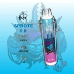 一次性電子煙 HEBAT BOOM｜7000口｜3.5%濃度｜650mAh 可充電｜口味-雪碧